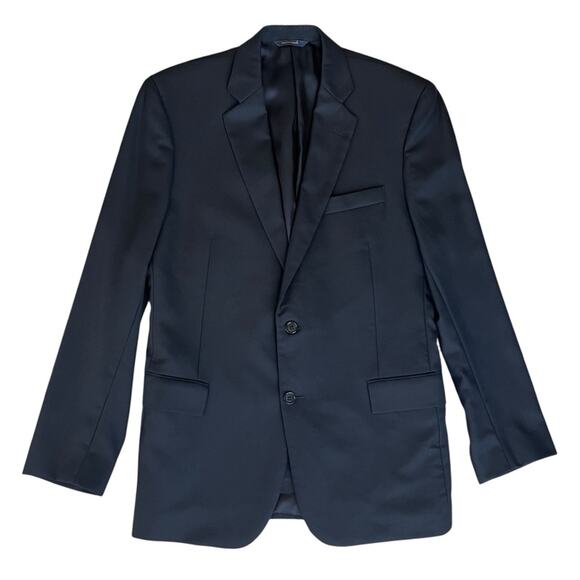 Brooks Brothers Men’s Navy Classic Wool Two Button Sportscoat Blazer Size 42L - Picture 12 of 13